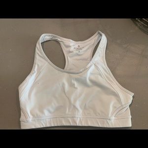 White athleta sports bra. Size is small.